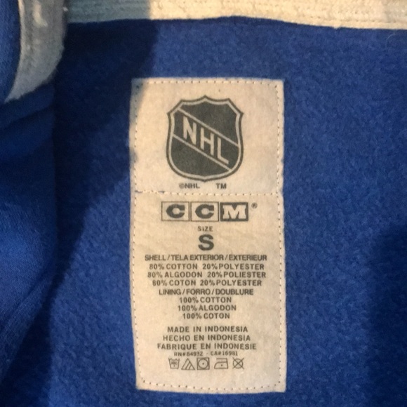 EDMONTON OILERS OFFICIAL NHL ZIP UP HOODIE - Picture 3 of 7